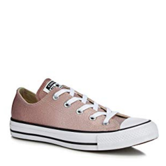 pink all star ox glitter converse